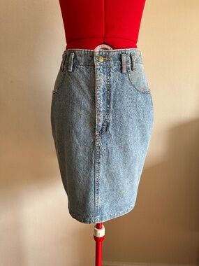 Vintage jean skirt